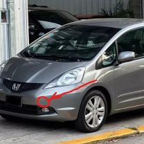 Honda Fit/Jazz 2008-2014 Ön Tampon Çeki Kapağı ABS Baskı 00494