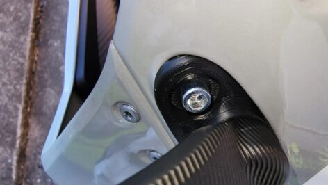 CBR650 Ayna Braketi ABS Baskı 2 Adet 00529 - Görsel 3