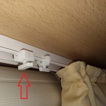 Karavan T Perde Sabitleme Aparatı ABS Baskı 4 Adet 00554