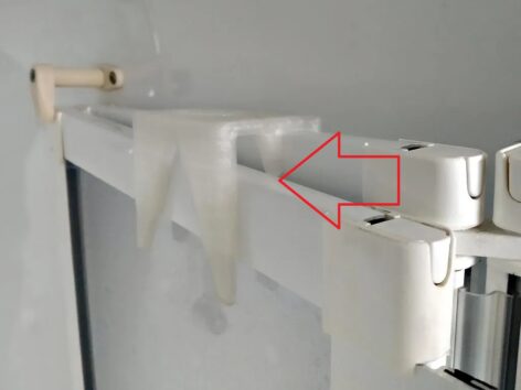 Karavan Katlanabilir Duş Klipsi ABS Baskı 00555