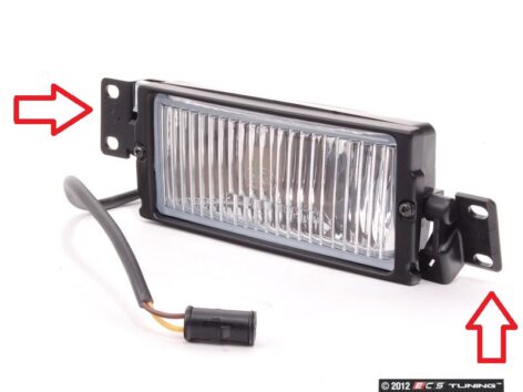 E30 M3 E28 Far Kapağı Braketi ABS Baskı 00560