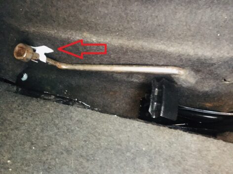 Bmw E30 Bijon Anahtarı Klipsi ABS Baskı 00564