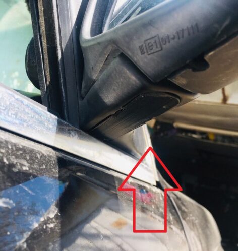 Bmw E30 Ayna Altı Kablo Kapakları sağ ve sol 2 adet ABS Baskı 00565 - Görsel 2