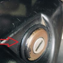 Bmw E30 Kontak Kilit Kenarı Plastik Halka ABS Baskı 00568