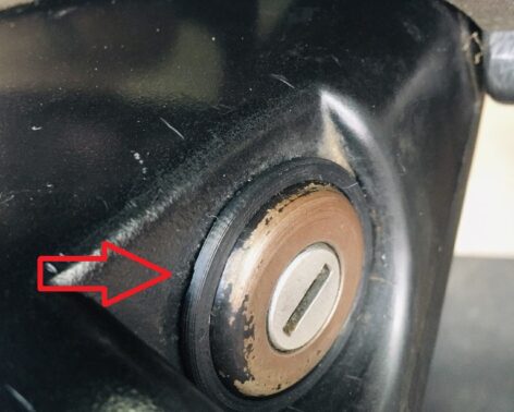 Bmw E30 Kontak Kilit Kenarı Plastik Halka ABS Baskı 00568