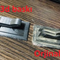 BMW Orta Çubuk Sabitleme Plastiği ABS Baskı 00569