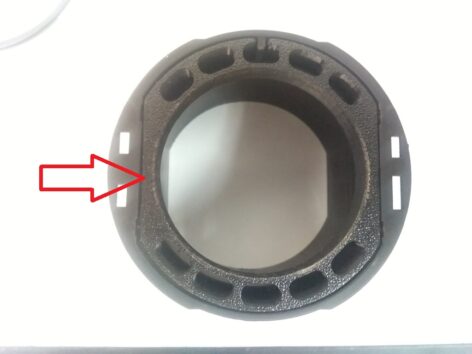 MK6 Ford Fiesta Havalandırma Gösterge Pod Montaj Braketi ABS Baskı 00583