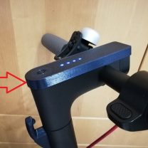 Xiaomi m365 Ekran Koruyucu Kapak ABS Baskı 00612
