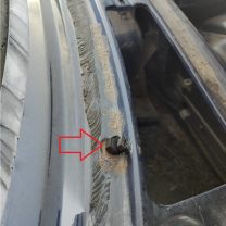 bmw E32 Ön Cam Braketi 4 Adet ABS Baskı 00617