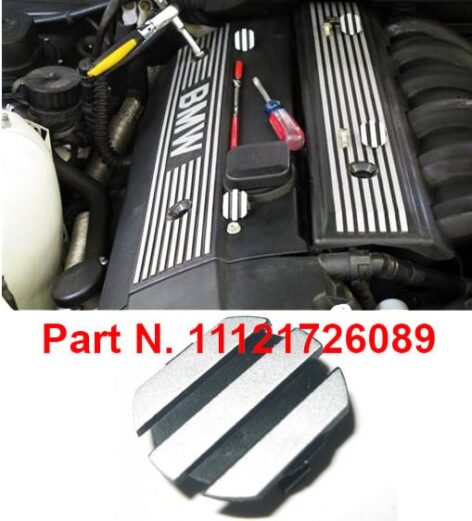 BMW Motor Kapakları ABS Baskı 4 Adet 00620 - Görsel 2