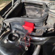 Bmw E46,E83 Uyumlu Terminal Taban Kapağı ABS Baskı 00634