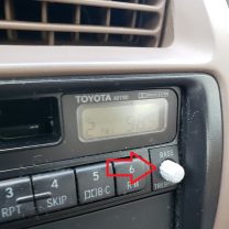 2005 Dodge Karavan Radyo Düğmesi ABS Baskı 00650