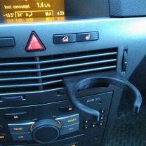Opel astra h Bardaklık Tutucu ABS Baskı 00691