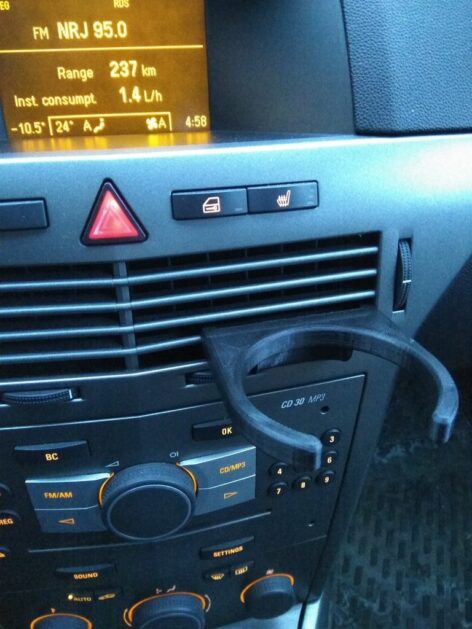 Opel astra h Bardaklık Tutucu ABS Baskı 00691