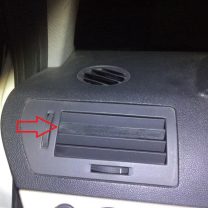 Opel Astra Klima Kalorifer Izgrası 4 Adet ABS Baskı 00694