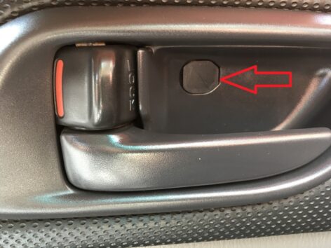 Subaru Forester Kapı Kolu Tıpası 4 Adet ABS Baskı 00741 - Görsel 3