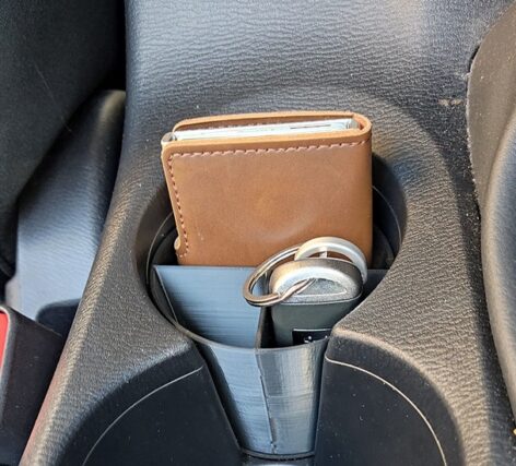 Mazda 3 Bardaklık Organizer ABS Baskı 00744 - Görsel 2