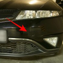 Honda Civic Ön Çeki Kapağı ABS Baskı 00801