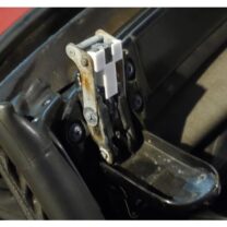 NA/NB Miata açılır tavanlar için  Kumaş Üstü Mandal Kilitleme Klipsi ABS Baskı 00094