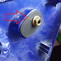 Yamaha R1 RN04 Sinyal Lambası İçi Braketi Sağ ve Sol ABS Baskı 01110