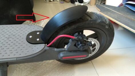 M365 XIAOMI Çamurluk ABS Baskı 01012