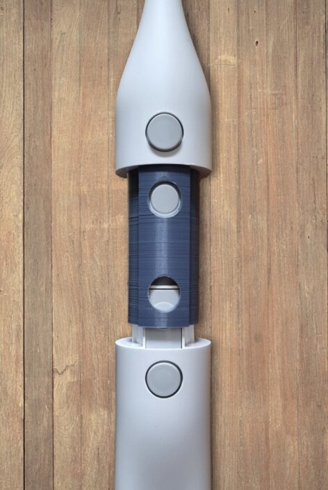 Mijia Elektrikli Süpürge 2 ve Fırçasını Duvarda Tutma Braketi ABS Baskı 01027 - Görsel 3
