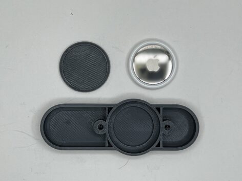 Xiaomi M365 Ön Teker Airtag Braketi ABS Baskı 01050 - Görsel 3