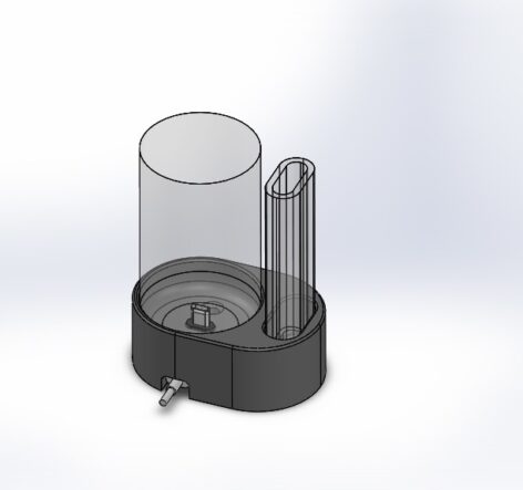 Xiaomi Vacumm Şarj Ünitesi Braketi PLA Baskı 01062 - Görsel 4
