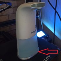 Xiaomi sabunluk duvara montaj Braketi ABS Baskı 01066