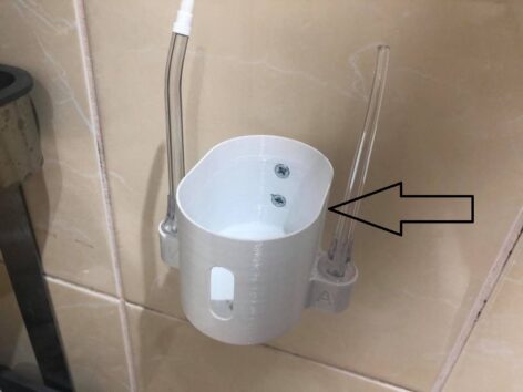 Xiaomi Mijia Irrigatör Tutucu ABS Baskı 01081