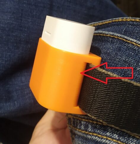Xiaomi Mi AirDots Pro 2S Kemer Braketi ABS Baskı 01083