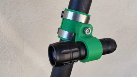 Xiaomi M365 Scooter El Feneri Tutma Braketi 01091 - Görsel 2