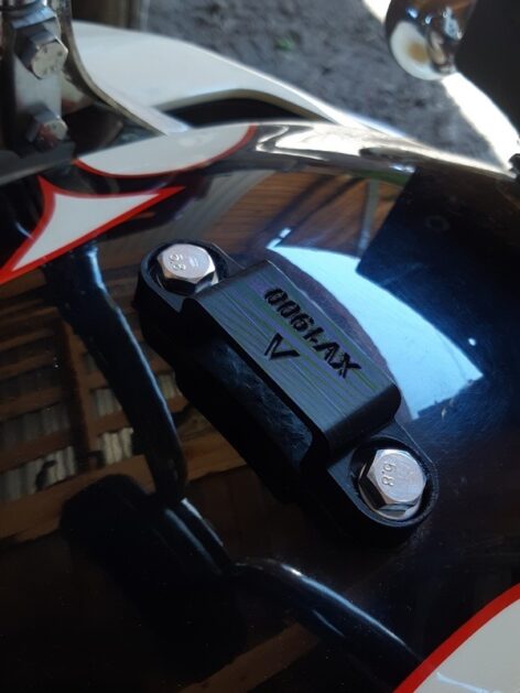 Yamaha XV1900 Yolcu Koltuğu Braketi ABS Baskı 01128 - Görsel 3