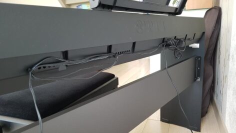 Yamaha P45 Piano Kablo Organizer 4 Adet ABS Baskı 01134 - Görsel 3