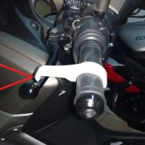 Scooter Motosiklet El Fren Braketi ABS Baskı 01143