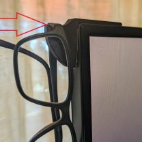 Bilgisayar Monitörü Gözlük Tutma Braketi ABS Baskı 01185