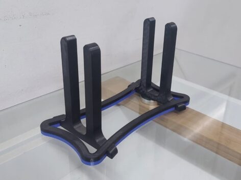 Laptop Dikey Stand ABS Baskı 01187 - Görsel 2
