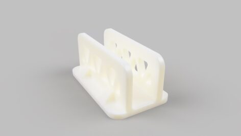 Dizüstü Bilgisayar Dikey Braketi ABS Baskı 01194 - Görsel 4