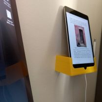 İpad Mini Duvara Montaj Braketi PLA Baskı 01200