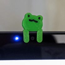 Laptop Kamera Kapağı (Şirin Kurbağa) PLA Baskı 01212