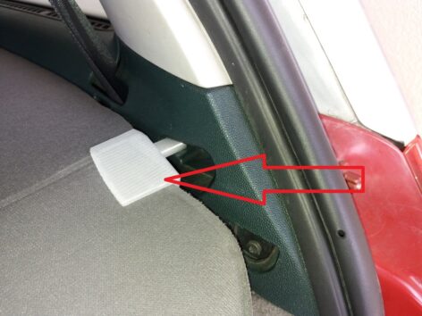 Peugeot 307 Sw Pandizot Pinleri Sağ ve Sol ABS Baskı 01249
