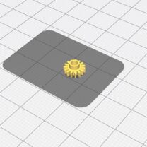 Audi 100 c3 Kilometre Göstergeci Sayacı Dişlisi 1982 – 1990 SLA Baskı 01304