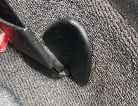 Audi TT 8N Emniyet Kemeri Halı Tıpası 8N0 857 763 4PK ABS Baskı Sağ ve Sol 01331