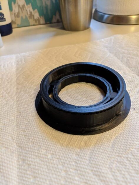 Audi TT 8N MK1 52mm Gösterge Montaj Braketi ABS Baskı 01355 - Görsel 3