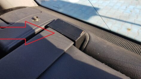 Audi B6 A4 Bagaj Gölgelik Kapağı Sağ ve Sol ABS Baskı 01357