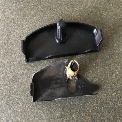 2001-2006 Audi TT Çeki Kancası Kapağı ABS Baskı 01360