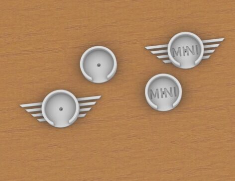 Mini Cooper Anahtar Tutma Braketi PLA Baskı 01396