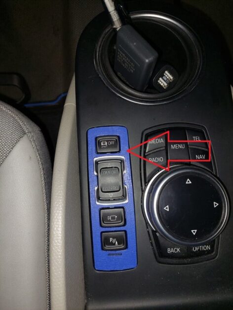 BMW i3 Orta Panel Kapağı ABS Baskı 01413