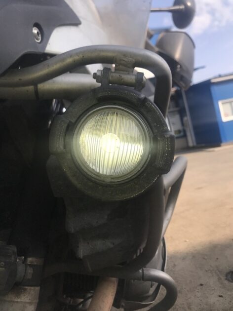 BMW R1200GS Sis Farı Braketi ABS Baskı 01450 - Görsel 3