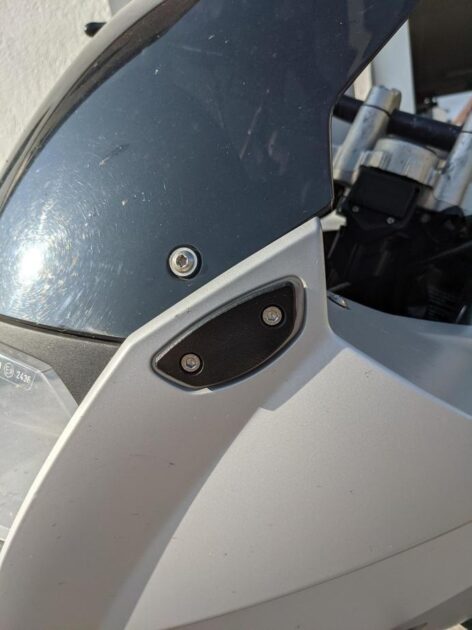 BMW F800 S Ayna Kapağı Tıpaları Sağ ve Sol ABS Baskı 01457 - Görsel 4